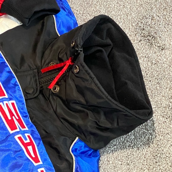 Yamaha Jacket Black Red Wht Blue Colorblock Snowmobile Racing Women’s XT VTG Y2K - Picture 6 of 16